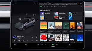 Tesla Model Y Infotainment System