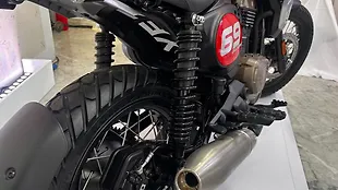 Yezdi Scrambler Rear Suspension