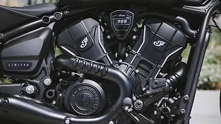 Indian Scout Sixty Bobber Engine From Right