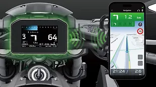 Kawasaki Z900 Turn by Turn Navigation