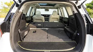 Mahindra XEV 9S Bootspace Rear Seat Folded Mahindra XEV 9S Bootspace Rear Seat Folded