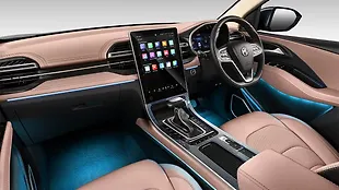 MG Hector Dashboard