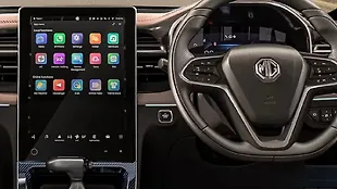 MG Hector Steering Mounted Controls