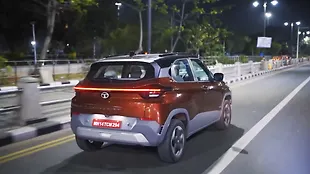Tata Punch EV Right Rear Three Quarter
