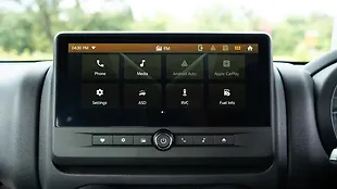 Mahindra Thar OG Infotainment System Mahindra Thar OG Infotainment System
