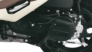 Suzuki Burgman Street 125 2026 Engine From Left