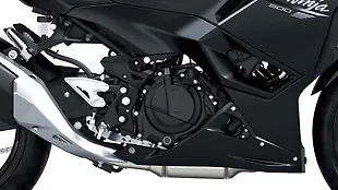 Kawasaki Ninja 500 Engine From Right