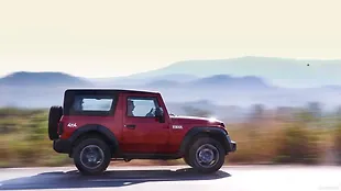 Mahindra Thar Left Side View