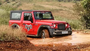 Mahindra Thar Right Front Three Quarter