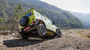 Maruti Suzuki Jimny Right Rear Three Quarter Maruti Suzuki Jimny Right Rear Three Quarter