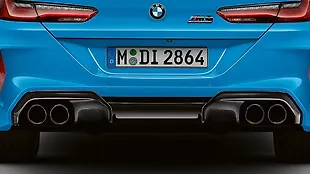 BMW M8 Exhaust Pipes