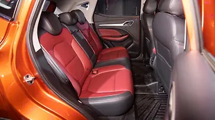 MG Astor Rear Seats
