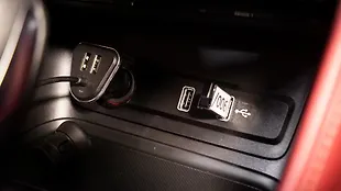 MG Astor USB Port/AUX/Power Socket/Wireless Charging