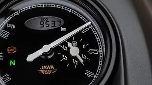 Jawa Perak Fuel Gauge