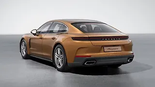 Porsche Panamera Rear View Porsche Panamera Rear View