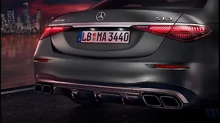 Mercedes-Benz AMG S 63 E Performance Rear View Mercedes-Benz AMG S 63 E Performance Rear View