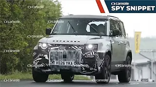 Land Rover Defender Facelift Front View
