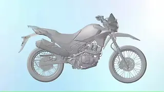 Hero Dual Sport Right Side View