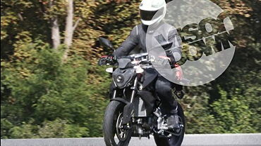TVS and BMW’s small-capacity motorcycle spied testing