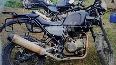 Royal Enfield Himalayan prototype spied testing