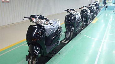 Honda India rolls out first batch of Activa scooter from its third plant in Karnataka