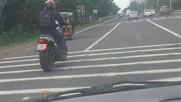 Camouflaged Harley-Davidson XR1200X spied in Mumbai