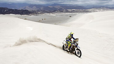 TVS Sherco’s Dakar raid ends on a disappointing note