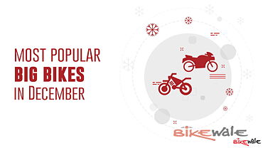 Most popular big bikes in December 2016