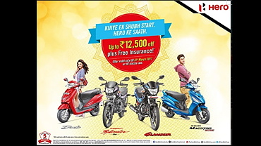 Hero MotoCorp offering up to Rs 12 500 cash back BikeWale