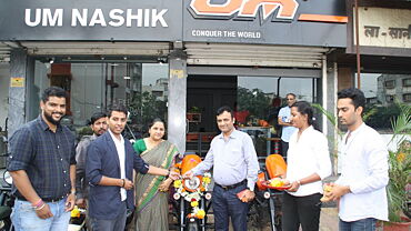 UM Motorcycles inaugurates dealership in Nashik