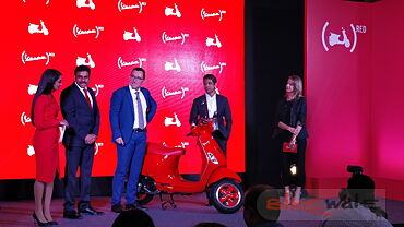Vespa RED launched at Rs 87,099