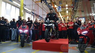 Ducati Panigale V4 production begins