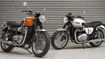 Triumph reveals special edition Bonneville T120 and T100 - BikeWale