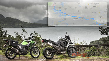 ADV vs Google Maps: Starring Triumph Tiger 800 XCX and Kawasaki Versys-X300