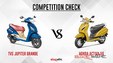 TVS Jupiter Grande vs Honda Activa 5G: Competition Check