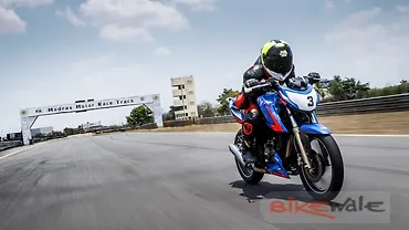 BikeWale Track Day 2019: TVS Apache RTR 200 Race Bike
