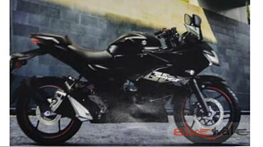 Soon-to-be-launched 2019 Suzuki Gixxer SF image leaked
