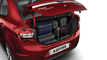 Discontinued Ford Aspire 2015 Boot Space