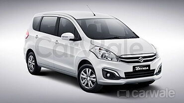 Maruti Suzuki Ertiga hyrbid facelift variants revealed
