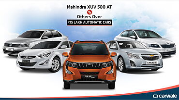 Mahindra XUV 500 AT vs Other Rs 15 Lakh Automatic Cars: Spec Comparison
