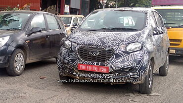 Datsun Redi-Go spotted on test