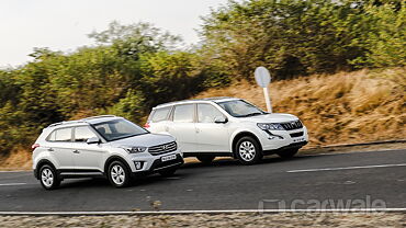 Mahindra XUV 500 W8 AT vs Hyundai Creta CRDI SX AT