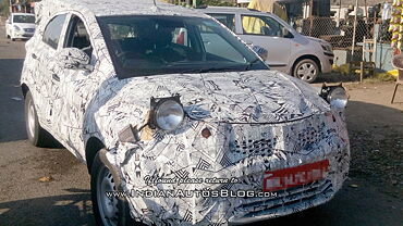 Tata Nexon spied on test ahead of 2016 Auto Expo debut