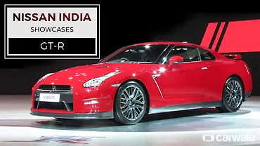 Nissan India showcases their GT-R at the Auto Expo 2016