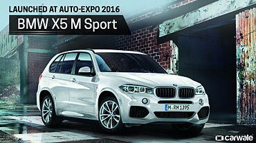 BMW X5 M Sport launched at the Auto Expo 2016