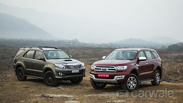 Ford Endeavour 4x4 AT vs Toyota Fortuner 4x4 AT: Comparison Review