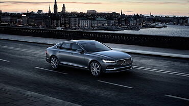 India bound Volvo S90 showcased at 2016 Geneva Motor Show