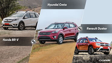 Spec Comparo: Honda BR-V vs Hyundai Creta vs Renault Duster