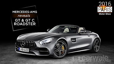 2016 Paris Motor Show: Mercedes-AMG reveals GT and GT C Roadster