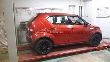 Maruti Suzuki Ignis production-spec model spotted